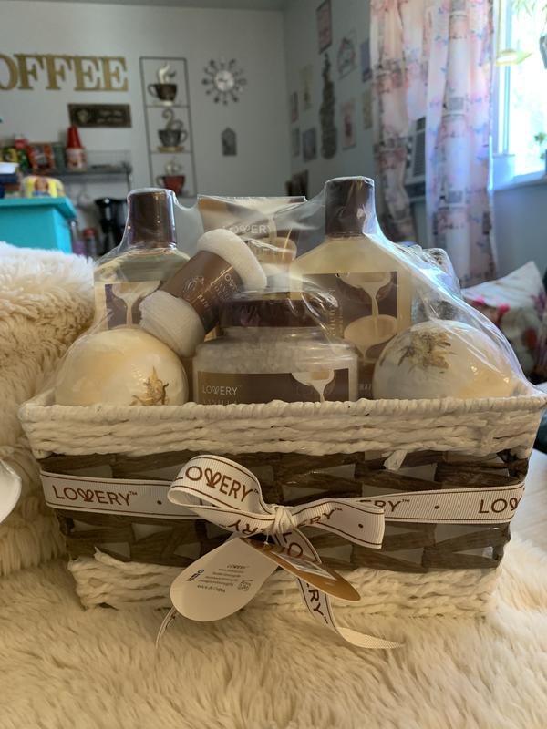 Lovery - 9 Piece Vanilla Coconut Home Spa Body Care Gift Set #GotitFreetoReview