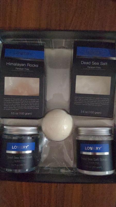 Livery 5 pc Dead Sea Salt Set