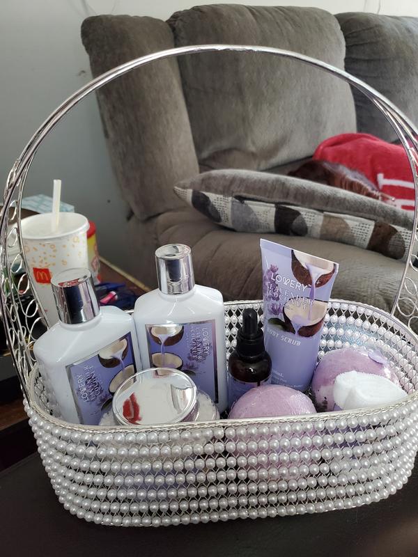 Lavender and Coconut Basket