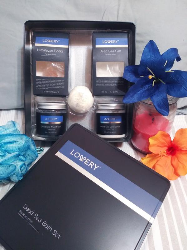 Lovery Dead Sea Bath Set.