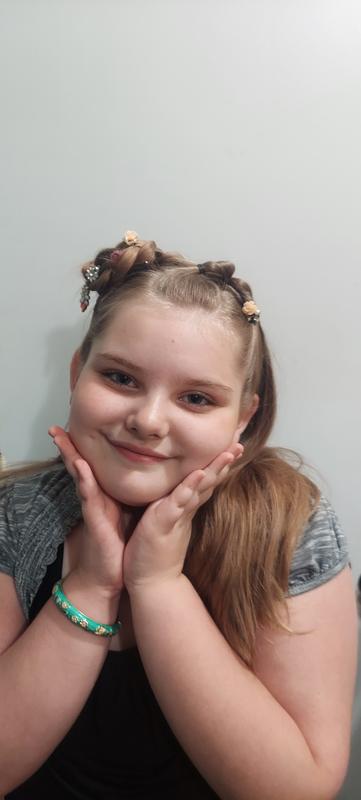 Fresh and clean after using the loverly bath products!