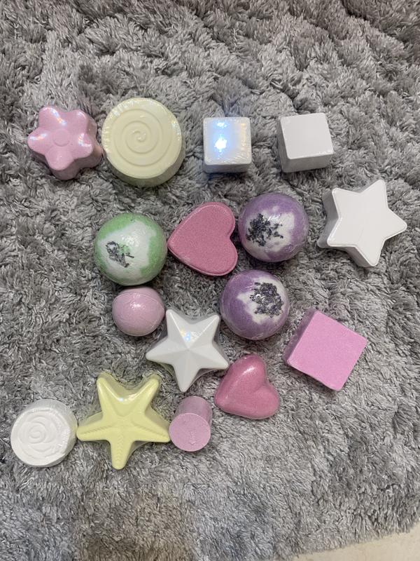 Great bath bombs (minus one my kids already grabbed)