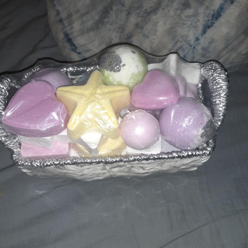 18 piece bath bomb set