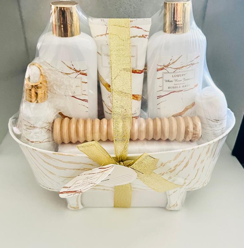 Lovery Home Spa Gift Basket.