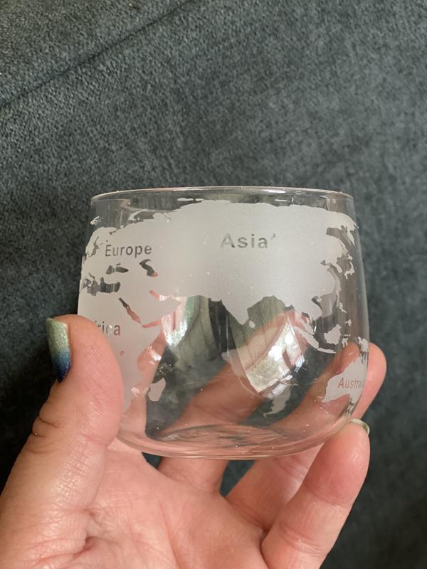 Glasses also etched