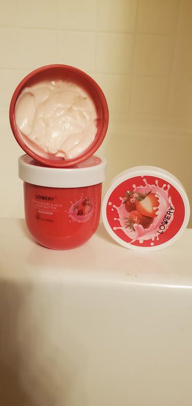 Lovery Strawberry Milk Whipped Body Butter - 2 Pack