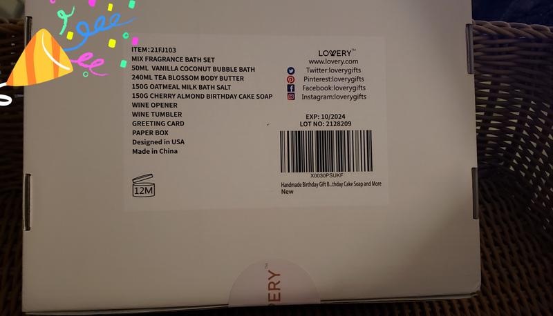 Lovery Birthday Relaxing Spa Kit