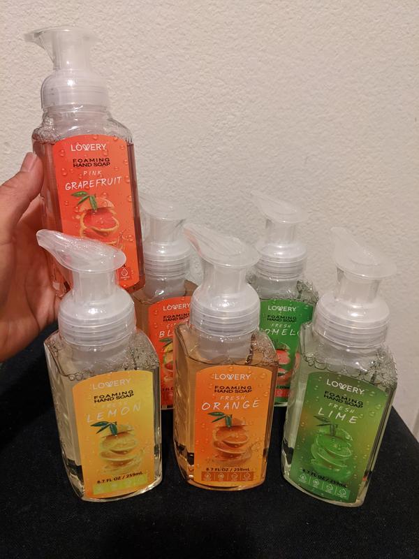 Foaming soap pack of 6