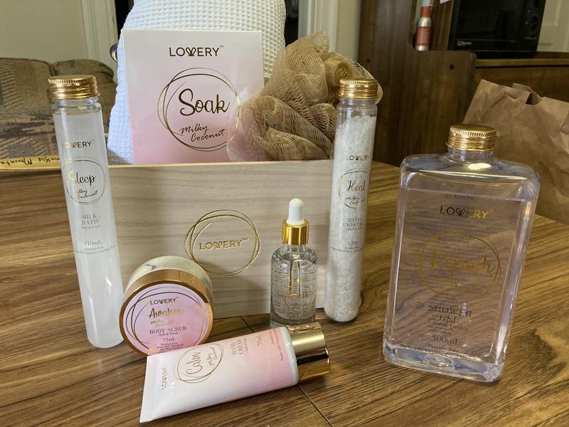 Milky Coconut bath set