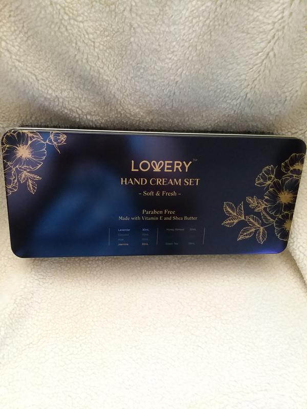 The tin the hand creams come in