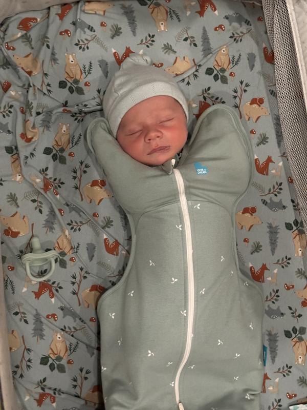 Customer photo for "Cozy for kiddos who don’t like swaddled too!"