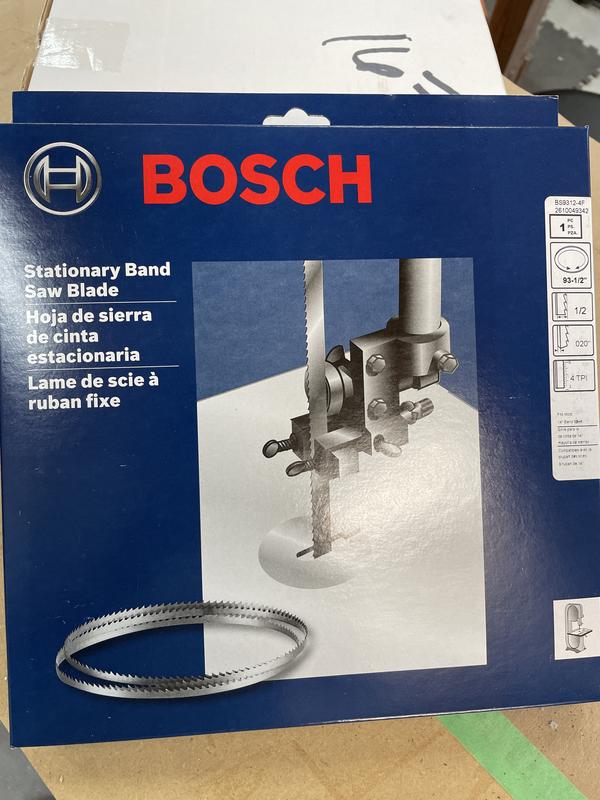 Bosch 93-1/2-in L x 1/2-in W x 4 Skip Tooth Carbon 14-in Stationary Band Saw Blade