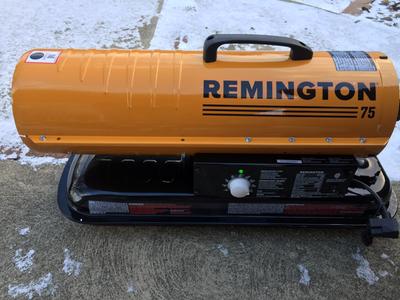 Remington 75000-BTU KEROSENE FORCED AIR at Lowes.com