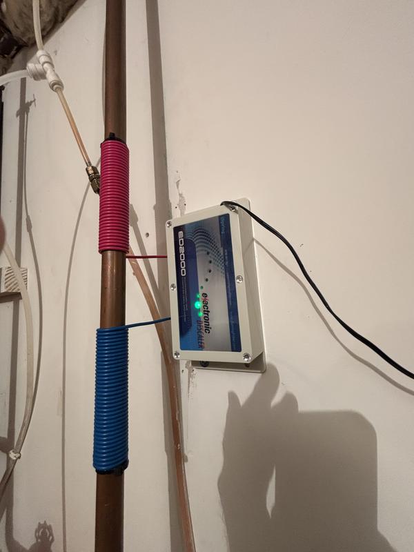 iSpring ED2000 Whole House Electronic Descaler Water Softener System ...