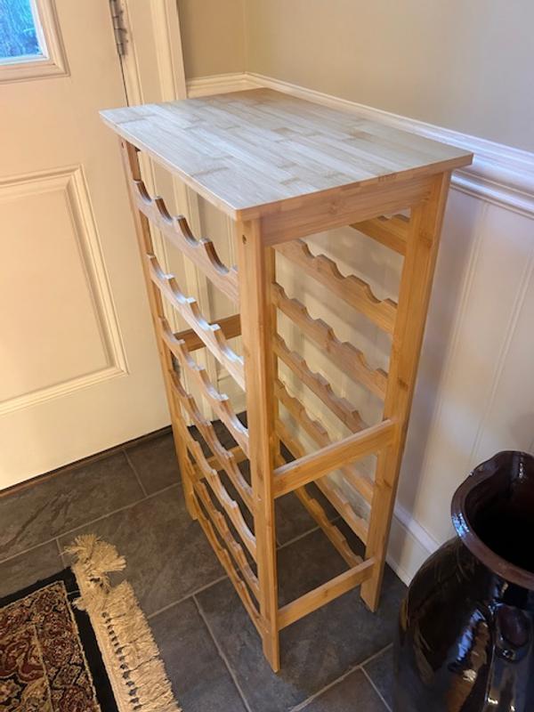 ClosetMaid 28-Bottle Tan Wood Wine Rack 10000-00605 at Lowes.com