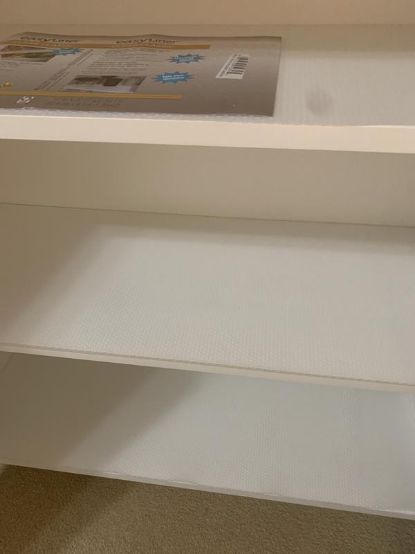 Duck Brand Easy Liner Clear Classic 12” x 6' Shelf Liner - Clear