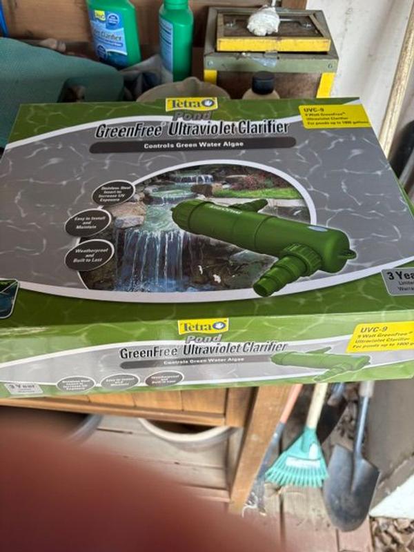 Tetra GreenFree UV Clarifier, up to 4400-Gallon Water Clarifier