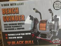 Black Bull 8 In Bench Grinder At Lowes Com