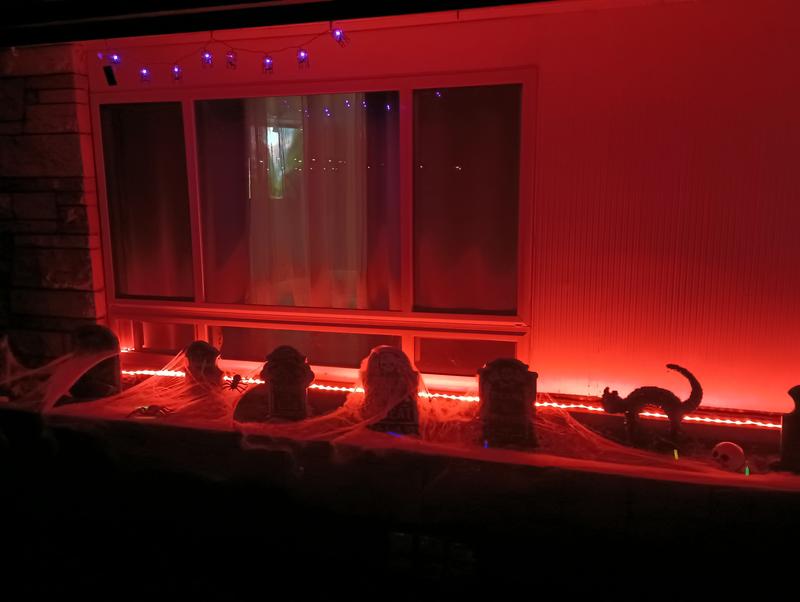 Haunted House Projector Lampe Squelette LED USB Ghost Light | Écran