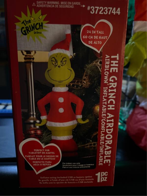 Gemmy 1.6-ft Dr. Seuss The Grinch Christmas Inflatable at Lowes.com