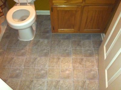 Style Selections Tumbled Stone Stone look 2.6-mil x Peel and
