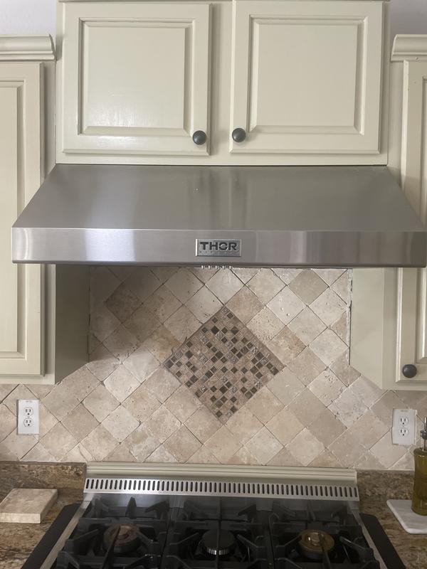 Thor Kitchen 36 Under Cabinet Range Hood-11 Tall (TRH3606)