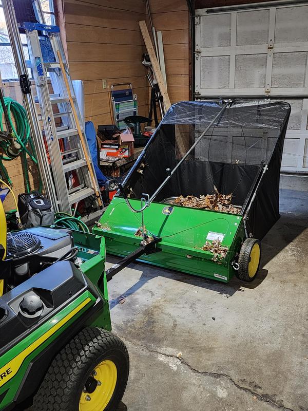 John deere 44 inch best sale lawn sweeper