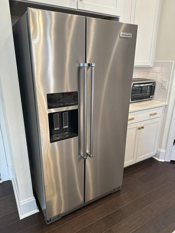 KitchenAid 24.8 Cu. Ft. Side-by-Side Refrigerator Stainless Steel