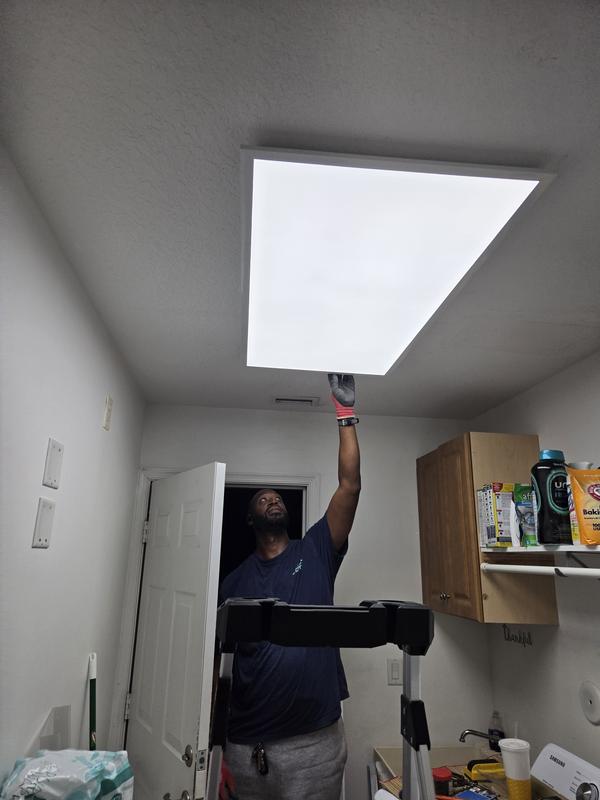 Lithonia Lighting 2-ft x 4-ft Adjustable Switchable White LED