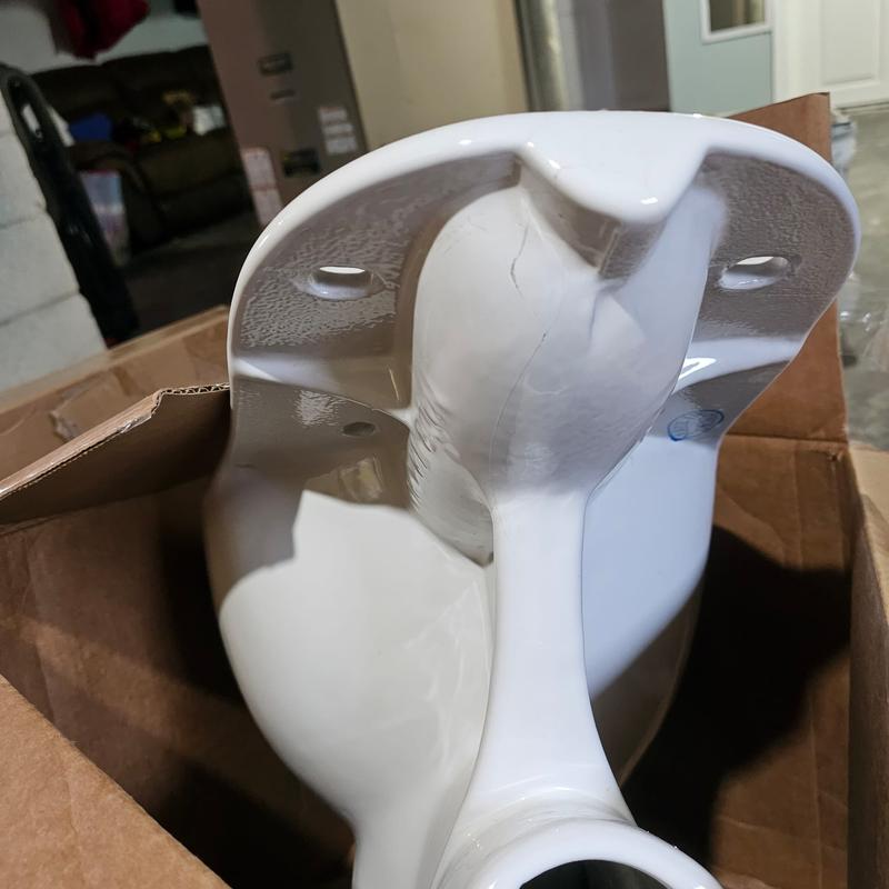 Lift Assure American macerating toilet White Ceramic Dual Flush