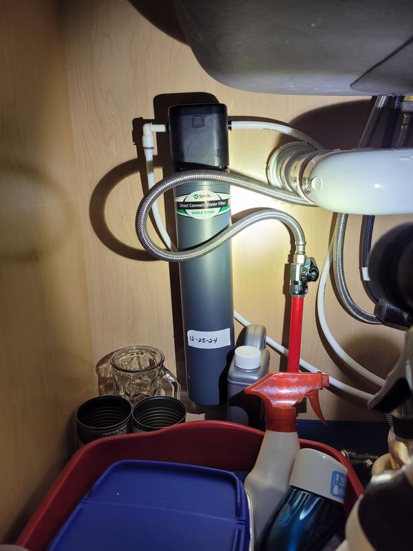 A.O. Smith Direct Connect Carbon Block Under Sink Replacement Filter
