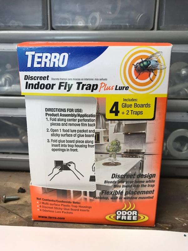 Terro T550 HM0681-1 Discreet Indoor Fly Trap Plus Lure, Plain, TERRO INDIA, Jaganhardware