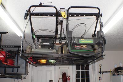 Racor Overhead Garage Storage 250 Lb In