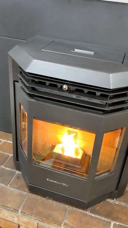 ComfortBilt 2800-sq ft Pellet Stove Insert with 47-lb Hopper (EPA Approved)  in the Pellet Stoves department at Lowes.com