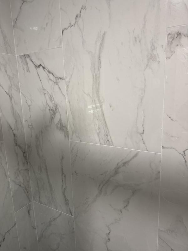Satori Palisade Grigio 3-in x 12-in Porcelain Bullnose Tile