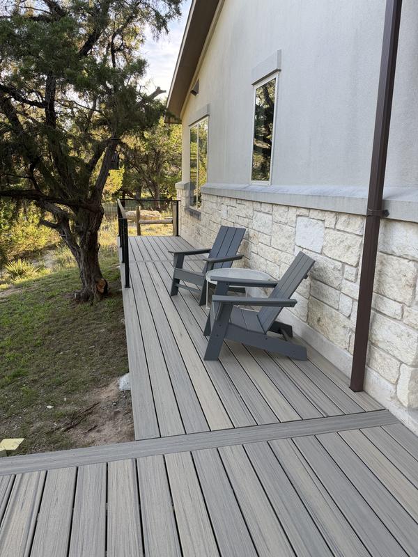 Trex Enhance Naturals Fascia deck board Honey Grove 1-in x 12-in x