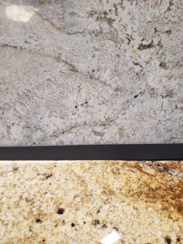 SenSa 4 In. x 4 In. Caledonia Granite Gray Kitchen Countertop SAMPLE (4-in  x 4-in) in the Kitchen Countertop Samples department at