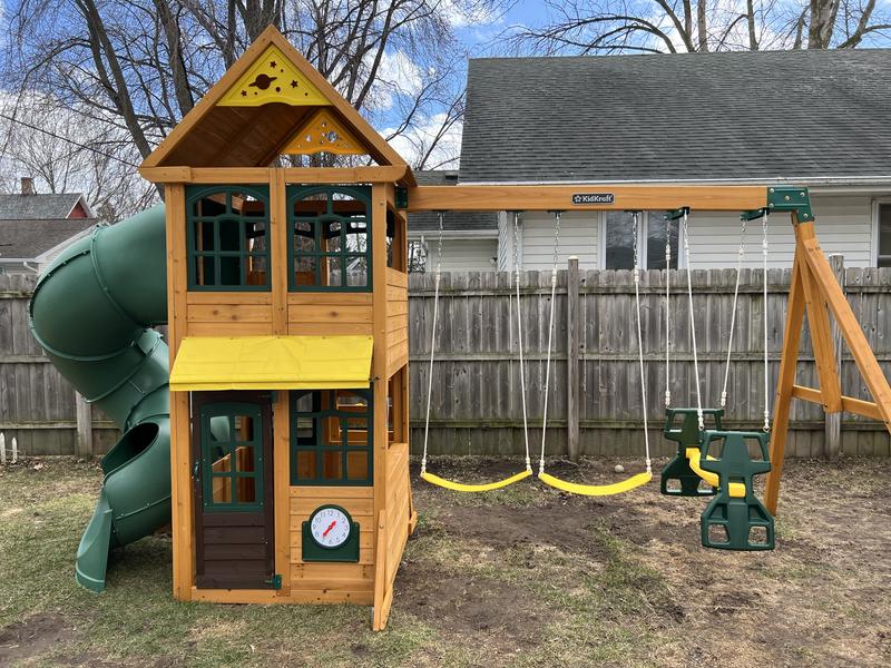 Big backyard cloverdale wooden playset best sale by kidkraft