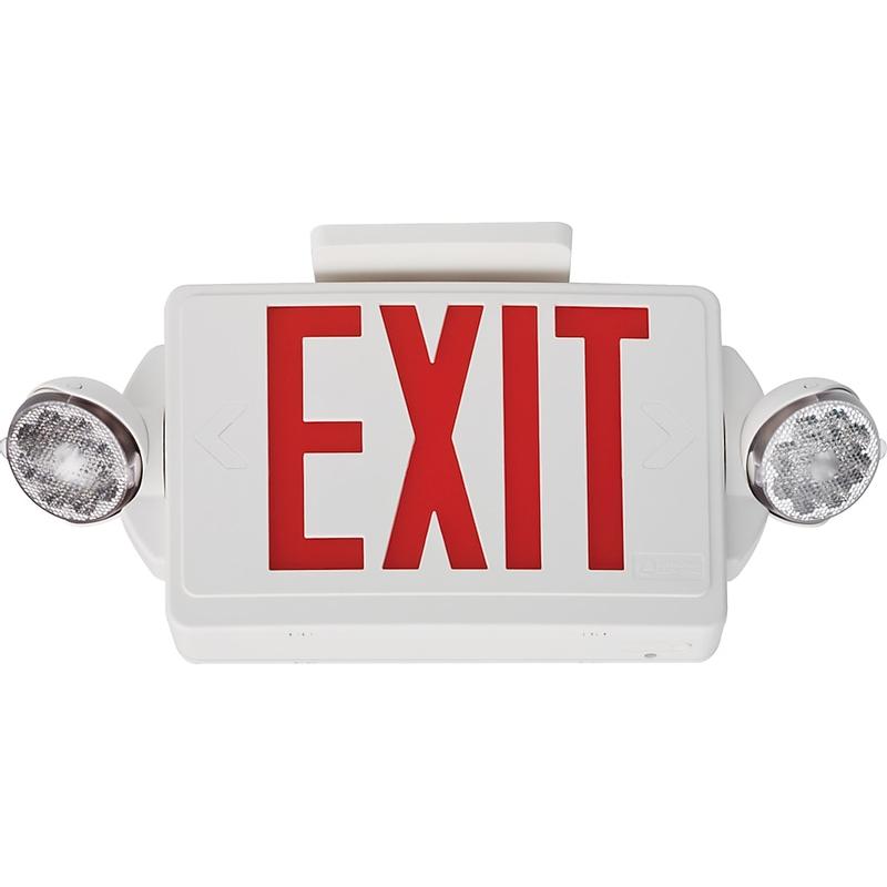 EXIT l work supply カプセルライト ×2 まとめ売り Lithonia Lighting LHQM 5-Watt 120/277-Volt LED White Hardwired