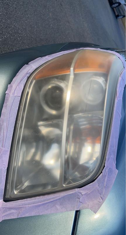 Turtlewax Headlight Lens Restorer Kit : Dramatically Restores Dull