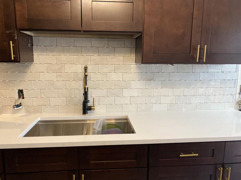 Elida Ceramica White 3-in x 6-in Honed Natural Stone Marble Subway Floor and Wall Tile (0.12-sq. ft/ Piece)