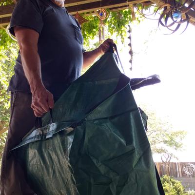16 Gallon Reusable Garden Leaf Yard Waste Bag - Cal-Hawk