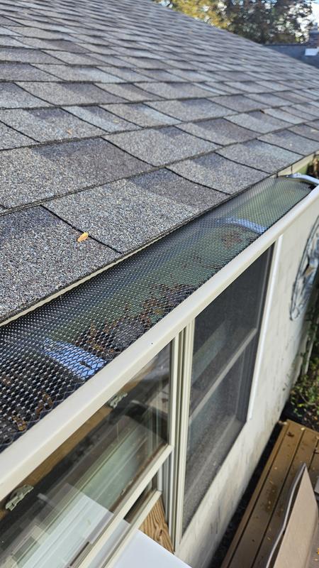 Spectra GS441FM25 Black Metal K Style ( 5-in x 48.0-in ) Gutter
