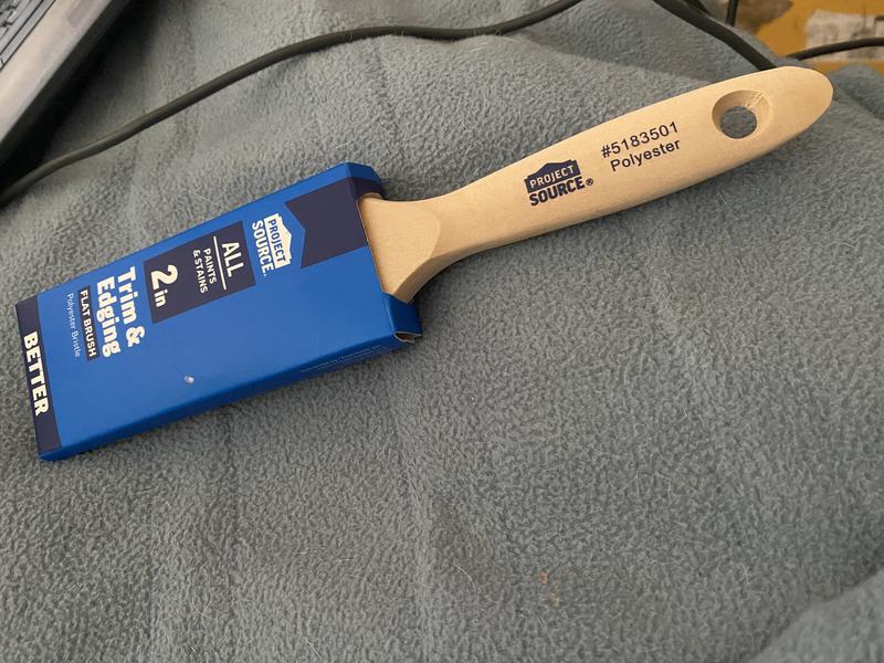 Project Source Polyester Flat 2-in Paint Brush Project Source Polyester Flat 2-in Paint Brush