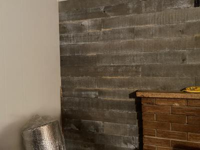 Gray Reclaimed Wood Planks for Wall 32”x 4”/ 10.7 Sq.Ft. - Siberian Heritage