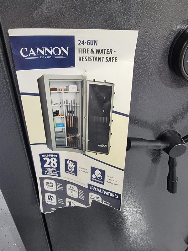 Cannon Armory 28-Gun Fireproof and Waterproof Electronic/Keypad