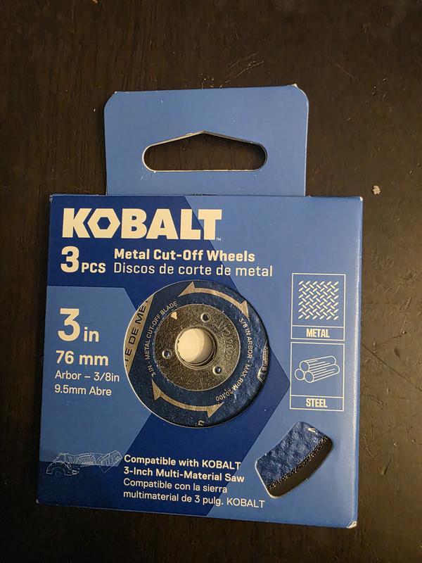 Kobalt 3 -Piece Steel 3-in Cutting Wheel Accessory Set in the Rotary ...