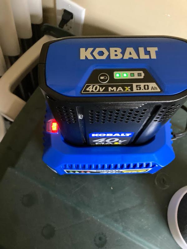 Kobalt 40-Volt Brushless Lithium Ion 20-in Cordless Electric Lawn Mower  (Battery Included)