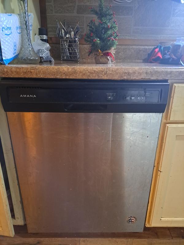 Amana dishwasher best sale stainless steel