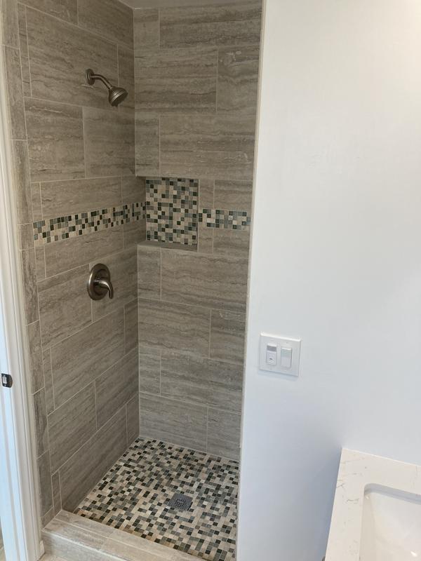 Trevi Argento 12-in x 24-in Glazed Porcelain Marble Look Floor and Wall Tile (1.96-sq. ft/ Piece)
